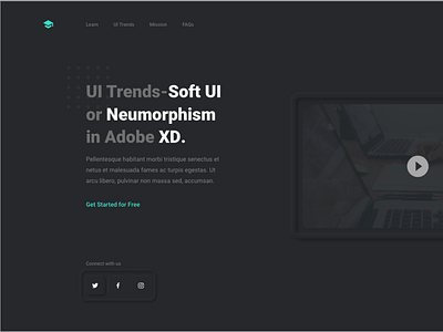 Soft UI Design design neumorphism ui web