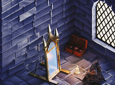 Hogwarts Chamber design illustration ui vector