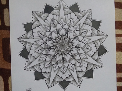 Hand-drawn Mandala