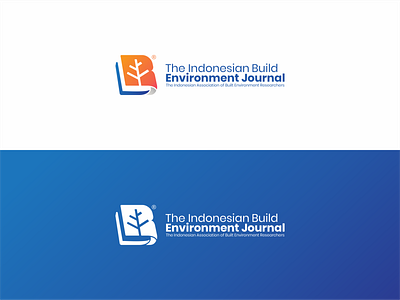 The Indonesian Built Environment Journal branding build design environment graphic design indonesia journal logo minimalism monogram personal branding