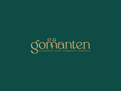 GoManten - Complete your Happiest Moment branding design graphic design logo mahar malang manten married minimalism monogram personal branding wedding