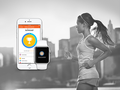 Discovery Vitality Active Rewards app design mobile product ui ux