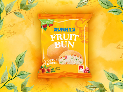 Fruit Bun Packaging Design