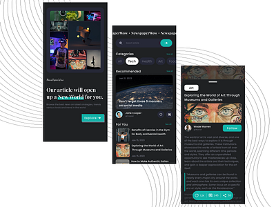 NewspaperWow - Mobile Apps