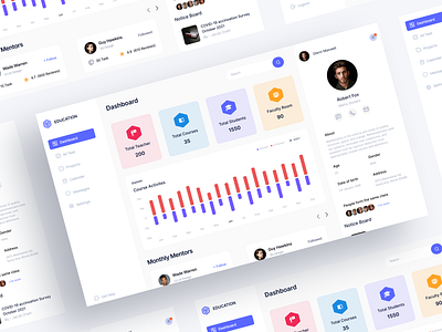 Education Platform - Dashboard UI Design