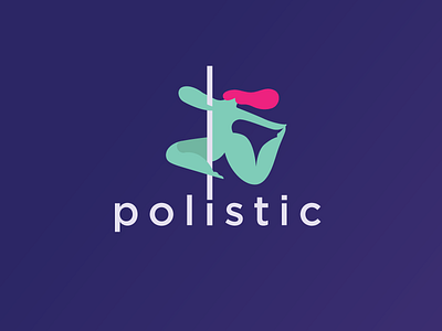 Polistic alternative logo design