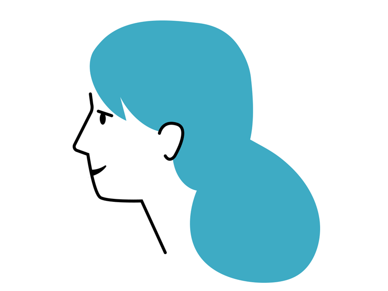 Inspiration animation draw gif gif animation hair illustration inspiration logo minimal simple spot illustration woman