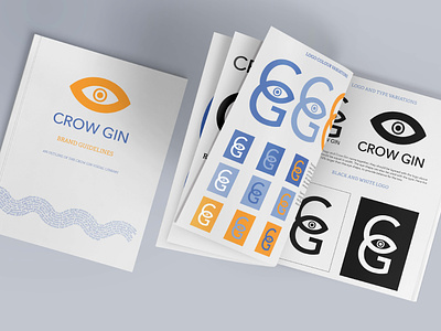 Crow Gin - brand guidelines