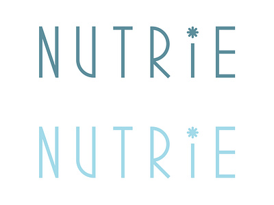 Nutrie Vitamins - Logo and branding