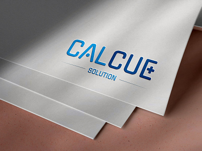 Logo Design | Calcue Solution branding design graphic design illustrator logo logo design vector