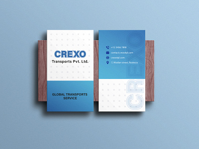CREXO | Business Card branding business card graphic design