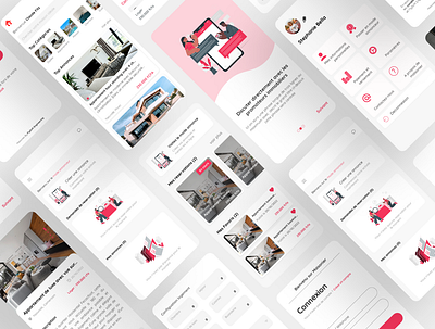 Real estate app - Maisonier lite app design mobile real estate ui ux