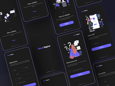 WorkNgine - Mobile App
