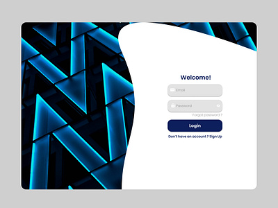 Login Page branding design figma login login form login page minimal ui web