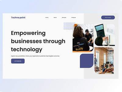 Software Development Landing page