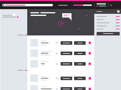 Secret Project Wireframe basic checkout feed flat simple ui ux website wireframe