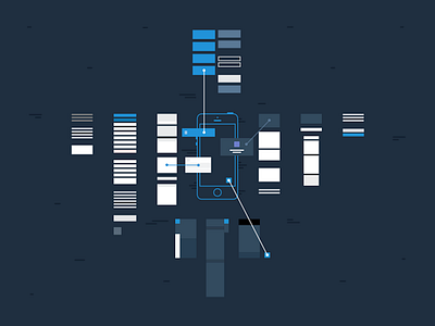 Bits and Pieces illustration kit mobile salesforce sketch styleguide system ui wireframe