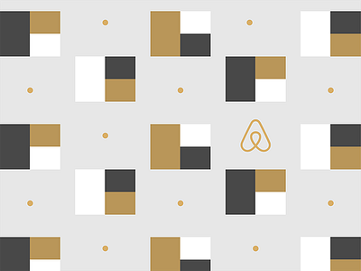 Airbnb Pattern airbnb geometric wireframe