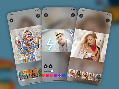 Pixora Photo Editing App Designs android app design branding creative design editing app designs futuristic design graphic design illustration ios app design logo photo editing app designs ui