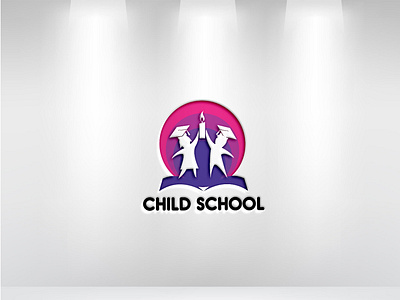 Child School Logo By Md Naimur Rahaman On Dribbble Child School Logo By Md Naimur Rahaman On Dribbble