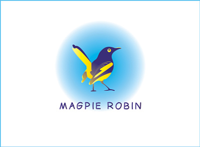 Magpie Robin Shot brand designer brand indentity branding business logo design designer flat illustration illustrator logo logo creation logo design logo maker ui ux vector