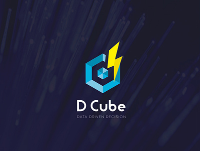 D Cube Energy Logo 3d branding business logo design flat graphic design illustration illustrator logo ui ux vector