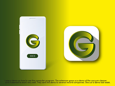 G letter Logo Design