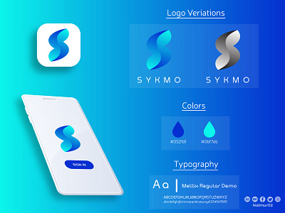 S letter Logo Design & Branding
