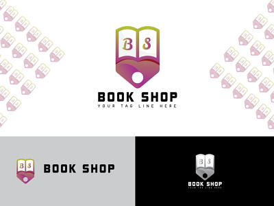 Book Shop Logo Design