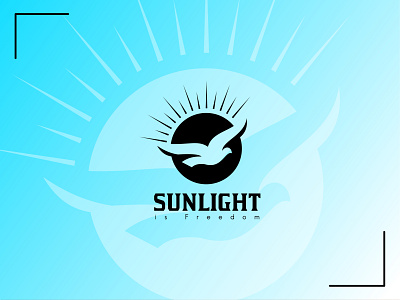 Sunlight Freedom Logo Design branding business logo design flat illustration illustrator logo ui ux vector