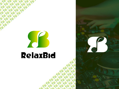 RelaxBid Logo Design branding business logo design flat illustration illustrator logo ui ux vector
