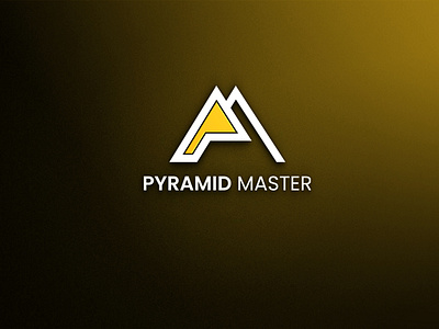 P+M Pyramid Master Logo Design