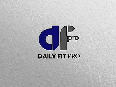 DF Daily Fit Pro Logo Design