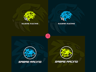 SABRE RACING Logo Design Concepts 3d animation branding business logo design flat graphic design illustrator logo motion graphics ui vector