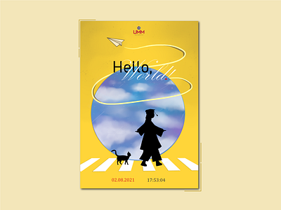 Hello, World! design illustration