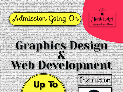 Admission Promotional Post Design branding design facebook post graphic design illustration logo post ui ux vector