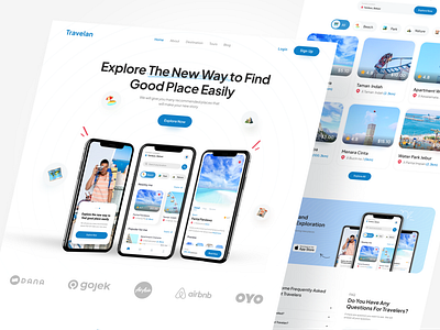 Travelan - Travel Landing Page