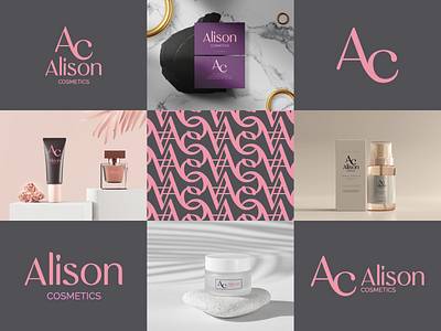 Alison cosmetics - Logo design