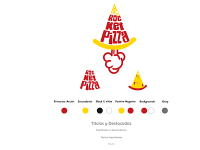 Rocket Pizza Branding UI adobe animals branding design graphic design illustration logo ui ux vector