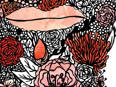 Flower Beard by Marisa Homer on Dribbble