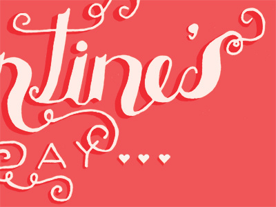 <3 happy valentines day hearts pink red valentines