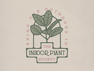 The Indoor Plant Society Branding