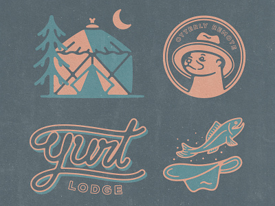 Yurt Lodge Branding
