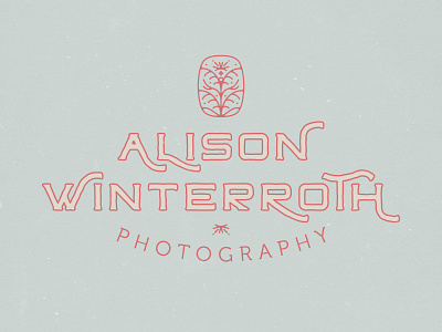 Alison Winterroth Photography Branding (Unused Concept), 2021 badge brand identity branding florida illustration logo photographer photography tampa