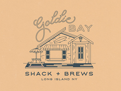 Goldie Bay Shack + Brews Branding, 2021