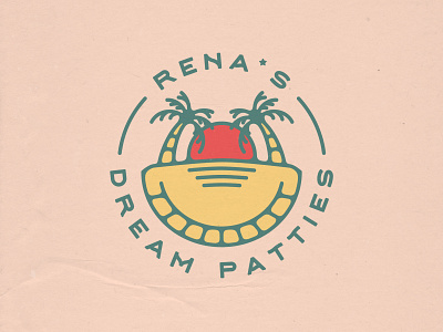 Rena's Dream Patties Branding (Unused Concept), 2021