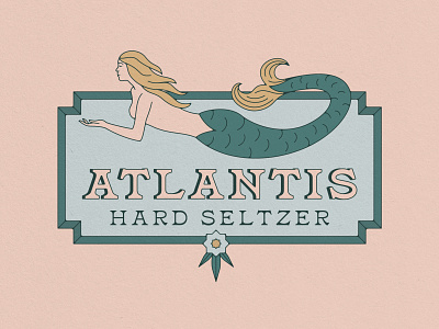 Atlantis Hard Seltzer Branding, 2022