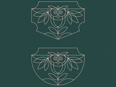Geometric Owl Logomark, 2022