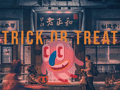 Trick or treat character character art high illustator illustration