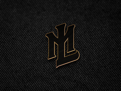 Major League: Pins design icon league major monogram pin symbol